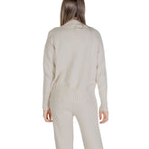 Cleré Beige Viscose Cardigan